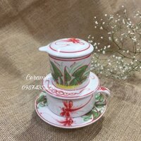 Sỉ bộ phin pha cà phê gốm sức