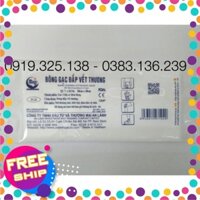 (SỈ) Bông gạc đắp vết thương 10x20cm, thùng 1000 gói - An Lành