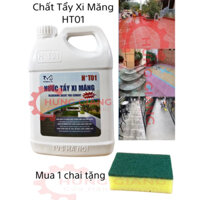 [SỈ] CHẤT TẨY XI MĂNG HT01 TẨY MẠNH CỰC HIỆU QUẢ CHÍNH HÃNG 100