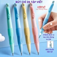 SỈ _ [CHÌ CÁ HEO] LỐC 40 Cây Bút Chì Cá Heo Tập Viết - Bút Chì Bấm 2B Giúp Bé Cầm Bút Đúng Tư Thế Viết Lâu Không Đau