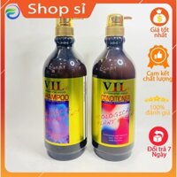 [SỈ] [CHÍNH HÃNG] Cặp Dầu gội xả cân bằng PH siêu mềm mượt VIL 1000ml x2