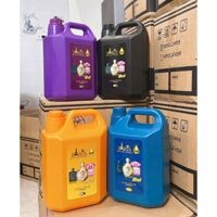 Sỉ COM BO 4 CAN  NƯỚC GIẶT PARI HƯƠNG HOA PHÁP CAN 5L( tặng 1 chai xịt vải khô 30k)