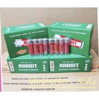 sỉ com bo 6 hộp pin tiểu AA con thỏ