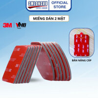 Sỉ - Combo 100 miếng dán 3M VHB miếng dán siêu dính vật dụng gia đình, chống thấm, không để lại vết keo