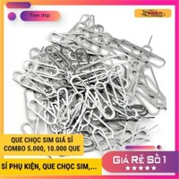 Sỉ Combo 5000, 10000 Que Chọc Sim Cho Dòng Samsung, iP, Xiaomi, Oppo, Smartphone - Cây Chọt Sim - Lấy Sim