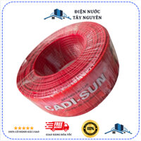 Sỉ Cuộn 100m Dây Điện Đôi 2x1.5 CADISUN Chính Hãng 100% - Lõi Đồng Cao Cấp - Điện Nước Tây Nguyên