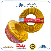 Sỉ Cuộn 100m Dây Điện Đôi 2x4.0 CADISUN Chính Hãng 100% - Lõi Đồng Cao Cấp - Điện Nước Tây Nguyên