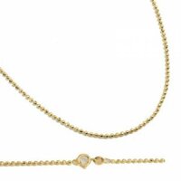 Sỉ dây chuyền bi mạ vàng 24k