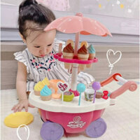 [SỈ] Đồ Chơi Xe Bán Kem, Xe Bán Kem 2 Tầng Loại To Loại 1: Có Đèn, Có Nhạc Hấp Đẫn Cho Bé Vui Chơi Và Khám Phá
