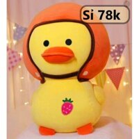 Sỉ gấu bông vịt đội nón bảo hiểm 78k -Sỉ từ 3 con