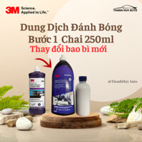 Si gốc nước bước 1 Cao Cấp 3M 36060, Bát đánh nước 1, đánh bóng, pas, xi phá chai chiết lẻ dùng thử