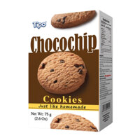 (SỈ)( GÓI QUÀ)THÙNG 24 HỘP BÁNH TIPO CHOCOCHIP 75gr