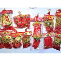 SỈ HCM-SET 50-100 DÂY Liễn, khánh treo Tết trang trí cây mai, đào, trang trí nhà cửa