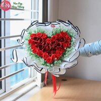 SỈ HOA SÁP trái tym 20-40 bông, hoa mika sáp - Quà tặng sinh nhật, hội nghị, sự kiện, phụ nữ 20-10,8-3, 20-11