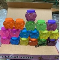 Sỉ Hộp 24 lọ slime CON BƯỚM  , slam chất nhờn ma quái
