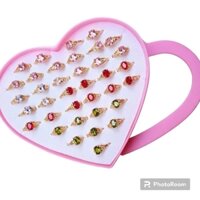 sỉ hộp 36 nhẫn mĩ kí
