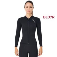 {SỈ INBOX} Áo bơi nữ giữ nhiệt Neoprene 2mm BL07R