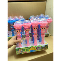 sỉ khay 12 chiếc gậy búp bê phát sáng có nhạc kèm kẹo