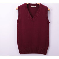 (Sỉ lẻ ) Áo gile len nữ công sở Basic cổ V cao cấp, chất  đẹp, fom chuẩn màu trơn,áo dày dặn, không bai dão, không xù