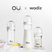 [Sỉ Lẻ] Bình Sữa OU WISH Nội Địa Hàn Quốc 140ml/260ml TẶNG KÈM Nắp Đậy Bình Sữa (Hỗ trợ đổi núm)
