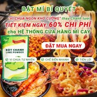 [Sỉ lẻ cực rẻ] Bột Chanh Gia Vị CHAVI 400gr [NHÀ CUNG CẤP - Có Cam Kết]