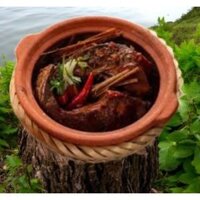 (Sỉ & lẻ) Niêu đất nung, nồi đất nung, niêu cơm, niêu kho cá gốm Chăm Bàu Trúc