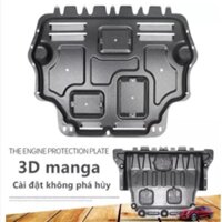 [Sỉ lẻ] Tấm chắn gầm 3D manga 2010-2017 Huyndai IX35 Tấm Ốp chắn gầm động cơ kèm ốc tự lắp đặt xe hơi ô tô