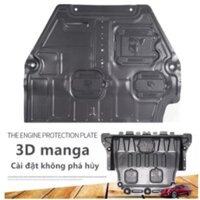 [Sỉ lẻ] Tấm chắn gầm ô tô xe 3D manga 2016-2017 Honda accord 9 Tấm Ốp chắn gầm động cơ kèm ốc tự lắp đặt