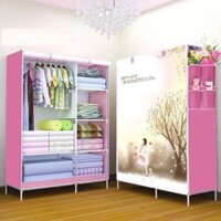 sỉ, lẻ Tủ vải 2 buồng 6 ngăn in 3d
