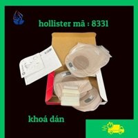 (Sỉ - Lẻ) Túi hậu môn nhân tạo (túi chứa phân) một mảnh có bộ lọc khí và khóa cuốn Hollister 8331 | USA-Mỹ