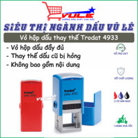 [Sỉ & Lẻ] Vỏ hộp con dấu thay thế dấu cũ  Trodat 4933 (25x25mm)