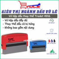 [Sỉ & Lẻ] Vỏ hộp con dấu thay thế dấu cũ  Trodat 4916 (10x70mm)