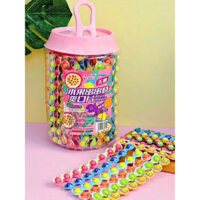 Sỉ lọ 120 dây kẹo ngậm mỗi dây 8 viên vị trái cây, dây kẹo ngậm trái cây siêu ngon ăn vặt