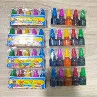 Sỉ màu thực phẩm 50 set màu nước Mỹ Hòa dùng làm rau câu, làm bánh