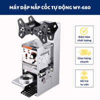[Sỉ] Máy dập nắp cốc bán tự động WY-680 - Thiết bị máy móc pha chế