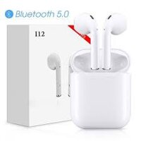 sỉ Mới nhất I12 TWS Cảm Ứng Bluetooth 5.0 Tai Nghe Không Dây Tai Nghe Tai Nghe
