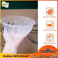 Sỉ Nguyên Thùng 1000 Cái Tô Nhựa Trong Lớn 780ML - Tô Nhựa PP 01 Trong Suốt 17Cm x 6 Cm - Tô Nhựa Dùng Một Lần NKF