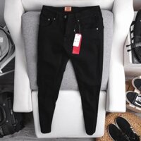 Sỉ quần jean nam bigsize đen basic slimfit J310 [tnhung] New