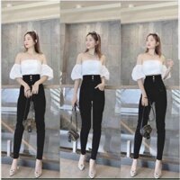 SỈ QUẦN LEGGING 3 KHUY CHO NỮ Q801