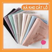 Sỉ Quần Lót Nữ Cotton Gân Tăm-Quần Chíp Nữ Kháng Khuẩn Dễ Thương Mềm Mịn Cottony Rẻ Nhất Thị Trường