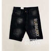 Sỉ quần short jean nam thêu chữ cao cấp mã DL3074 [tnhung] Đẹp