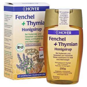 Si-rô mật ong trị ho Hoyer Fenchel hữu cơ (250g)