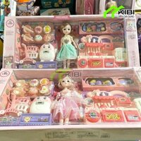 Sỉ sét đồ chơi, búp bê elsa cao cấp cho bé XMM5059