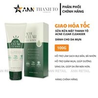Sỉ sữa Rửa Mặt Thanh Tô Acne Clear Cleanser Dành Cho Da Mụn 100g