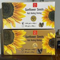 [SỈ THÙNG 100 gói] Hướng dương mỹ vị (Vị dừa, Nguyên Vị, Óc chó)100 gói 55g, Hàng loại 1, date mới