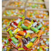 Sỉ thùng 10kg kẹo dẻo bắp ngũ sắc/ bắp nhân mix- đồ ăn vặt