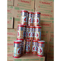 SỈ THÙNG 12 LON Snack tôm Hanami lon 110g