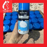 [sỉ thùng 24 chai]Kem cạo râu Familiar 275g hương Menthol siêu thơm mát