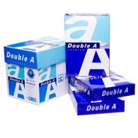 Sỉ Thùng 5 ram Giấy in A4 Double A thái lan Định lượng 70gms (500 tờ)