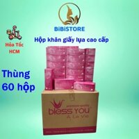 [Sỉ Thùng 60 Hộp] Có Mã QR - Hộp Khăn Giấy lụa Bless You À La Vie 2 lớp 180 Tờ (Bibistore_baby)